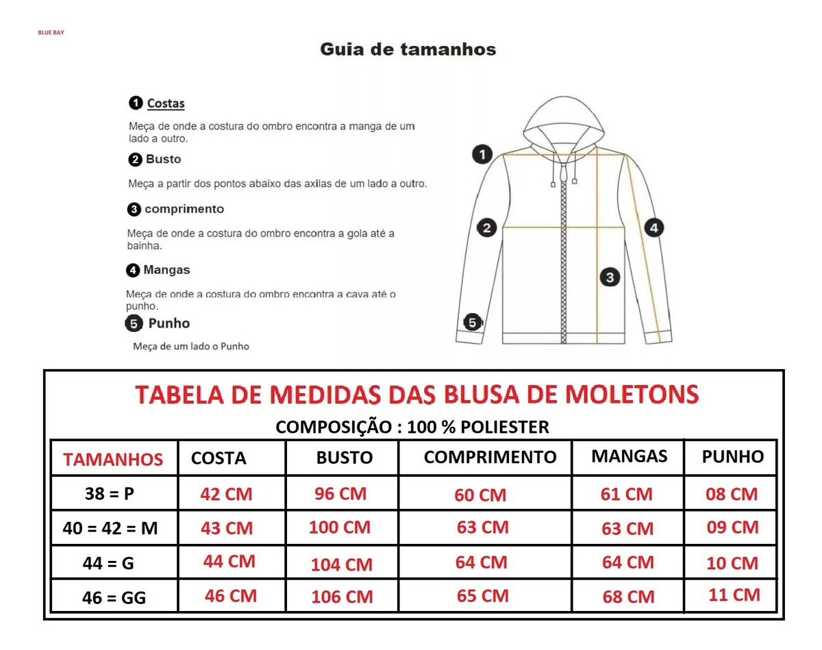 Blusa de Frio Agasalho Flanelado 3