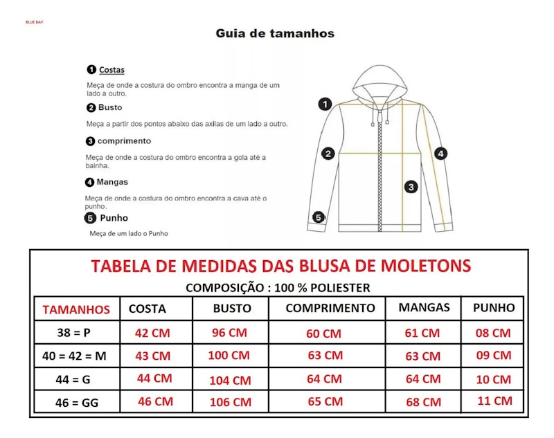 Blusa de Frio Agasalho Flanelado 3