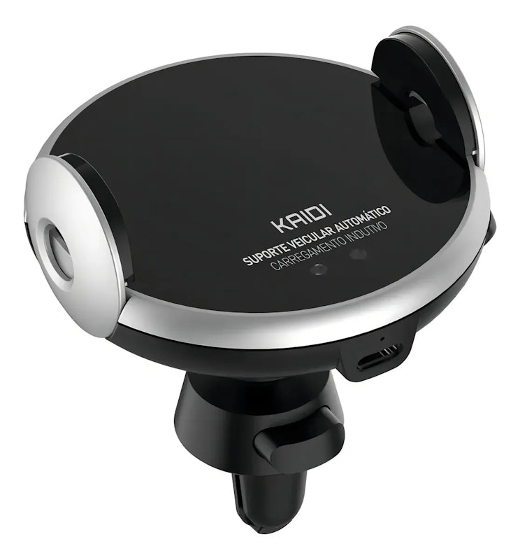 Suporte com Carregador Veicular por Indução Wireless 1