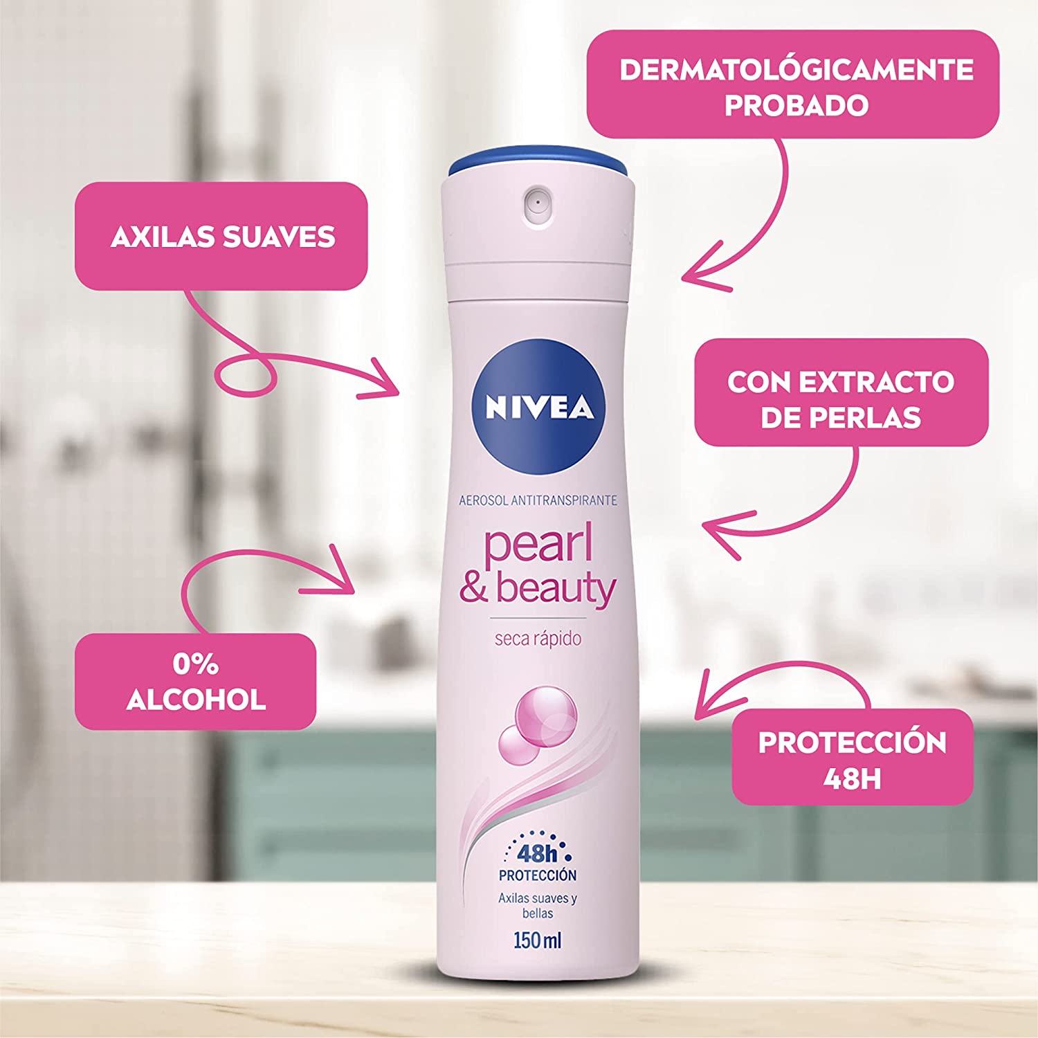 Desodorante Nivea Pearl & Beauty 4
