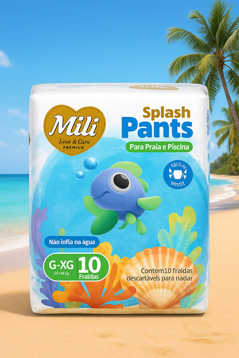 Fralda Infantil Splash Pants 3