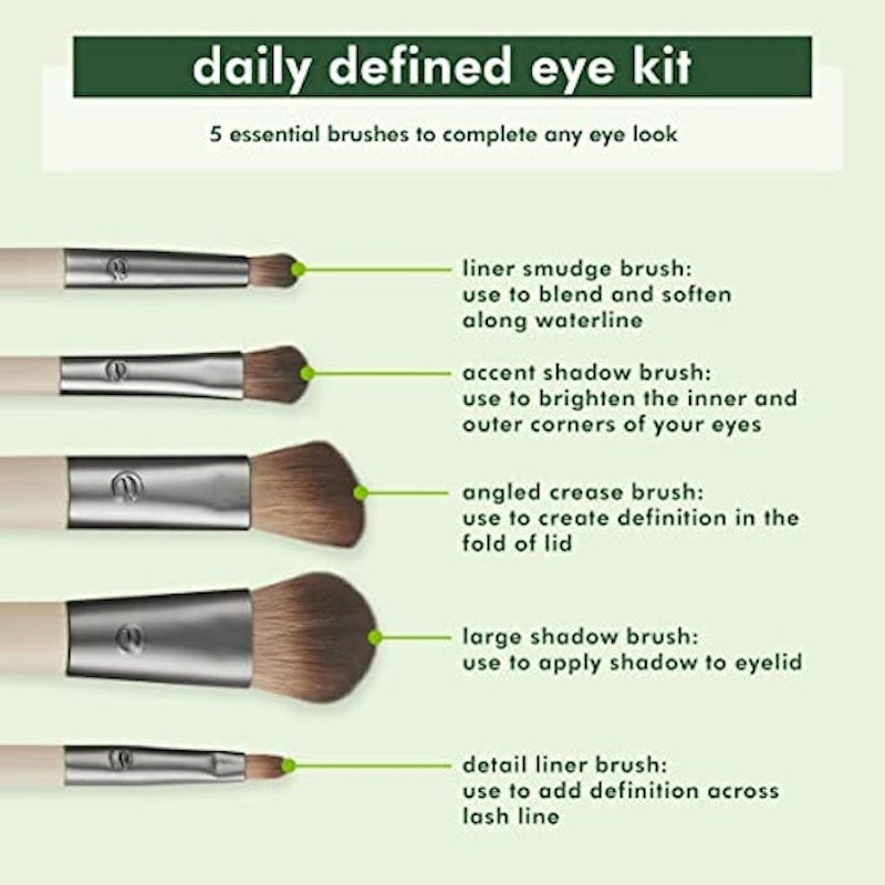 Kit de Pincéis para Sombra Daily Defined Eye 5