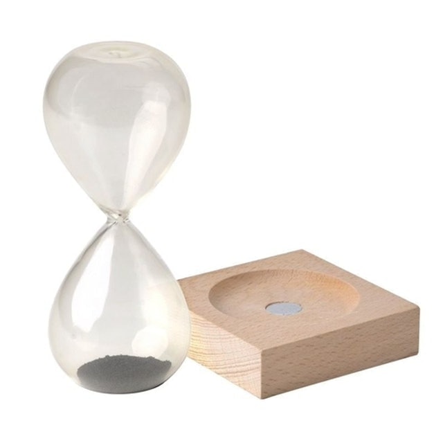 Ampulheta Magnética para Decoração Relógio 3