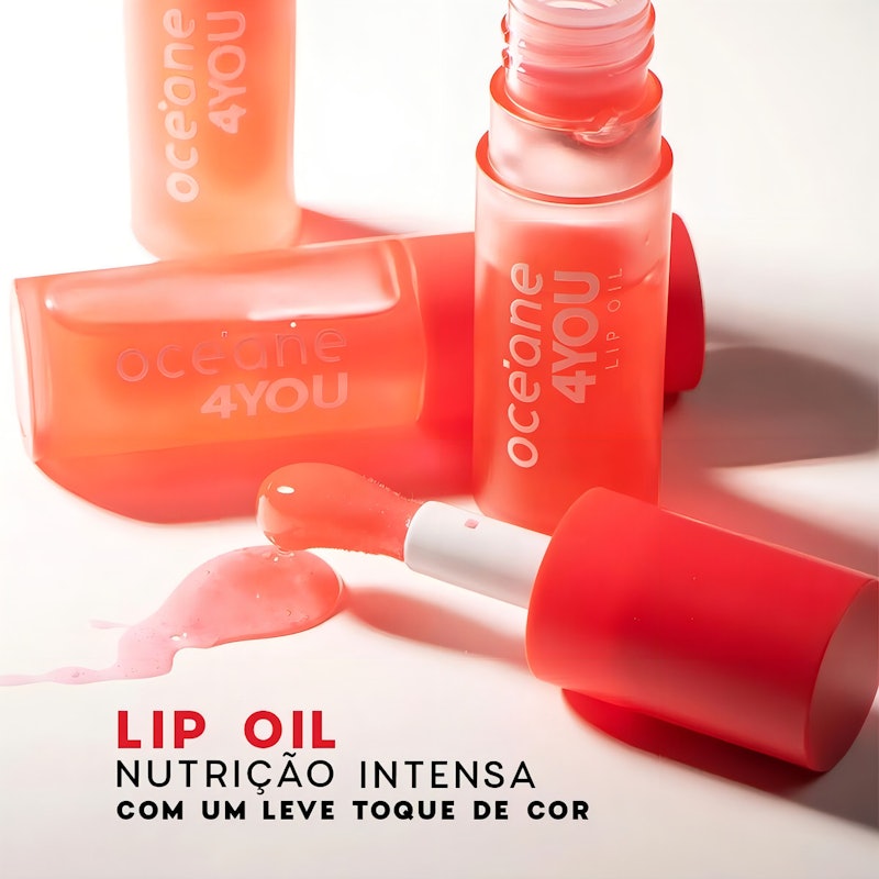 Lip Oil Rosa Punch Océane 4you 3
