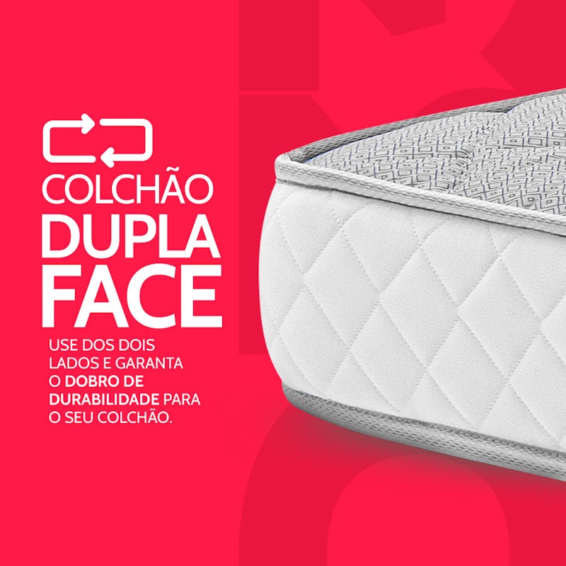 Colchão Casal Ortopédico de Espuma D33 a Vácuo 5