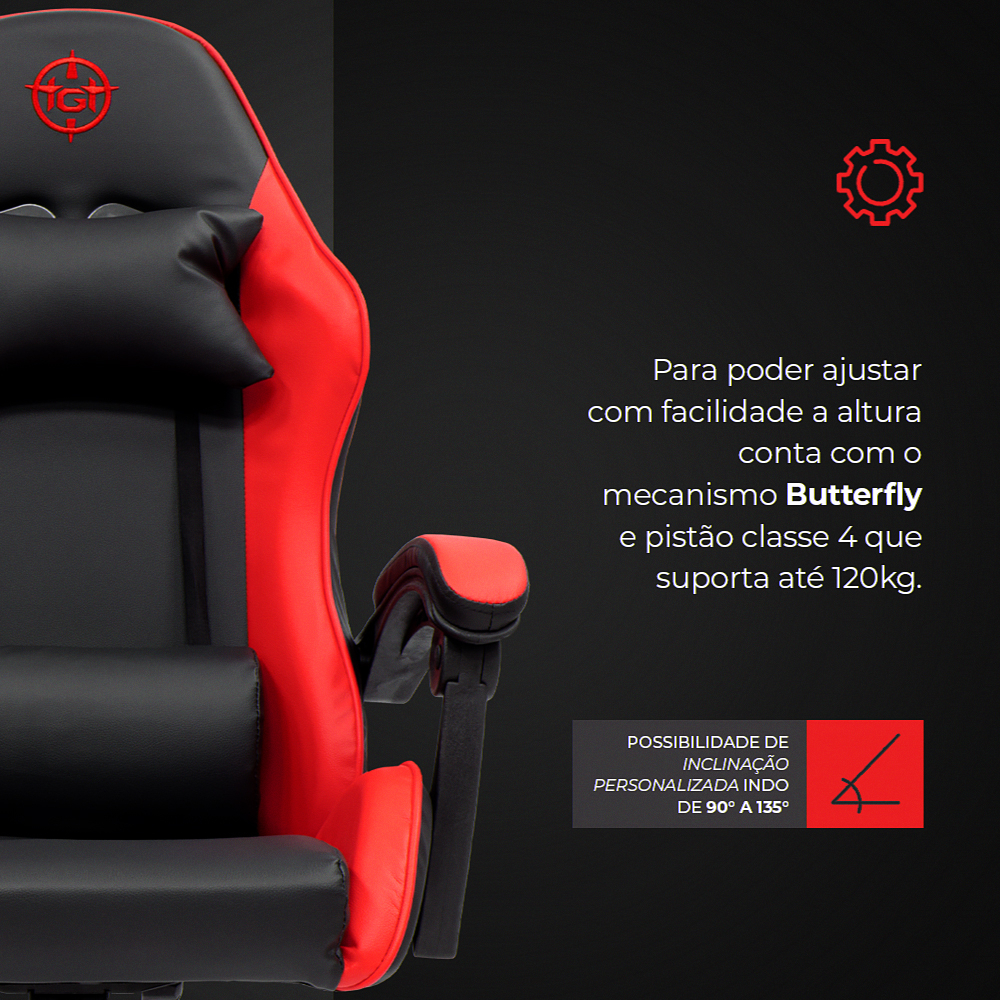 Cadeira Gamer TGT Heron TC 3