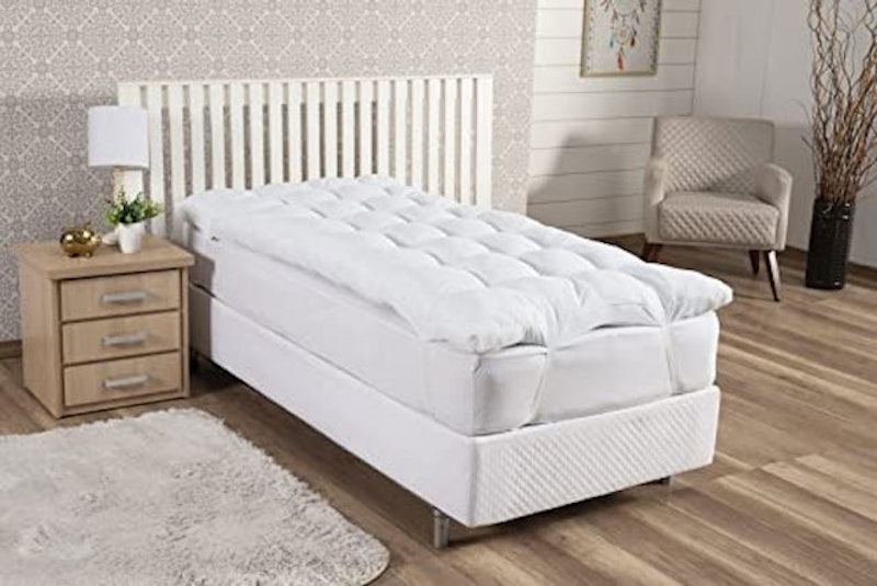 Pillow Top Solteiro 100% Fibra Siliconada 1600 G/M² 1