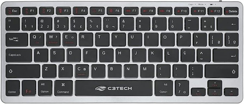 Teclado Bluetooth Recarregável K-BT50BK 1