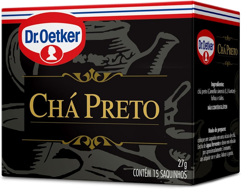 Chá Preto Dr. Oetker 1