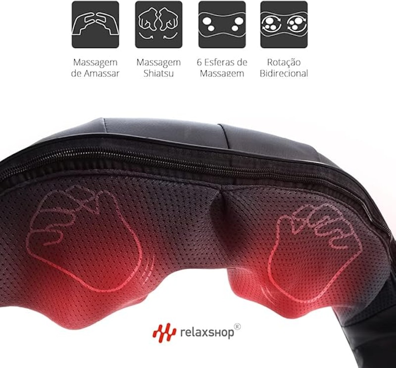 Colete Massageador Shiatsu 3