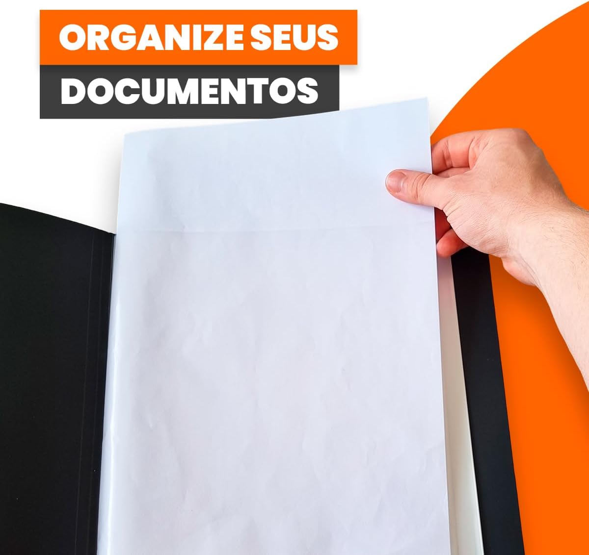 Pasta Catálogo A4 Executive com 30 Plásticos 4
