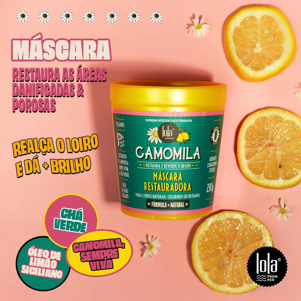 Máscara Lola Camomila Restauradora 2