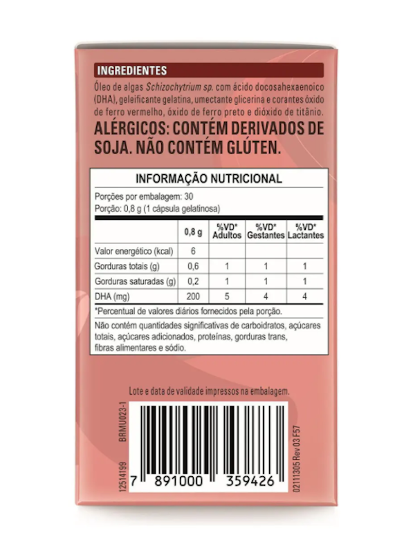 Materna Ômega-3 4