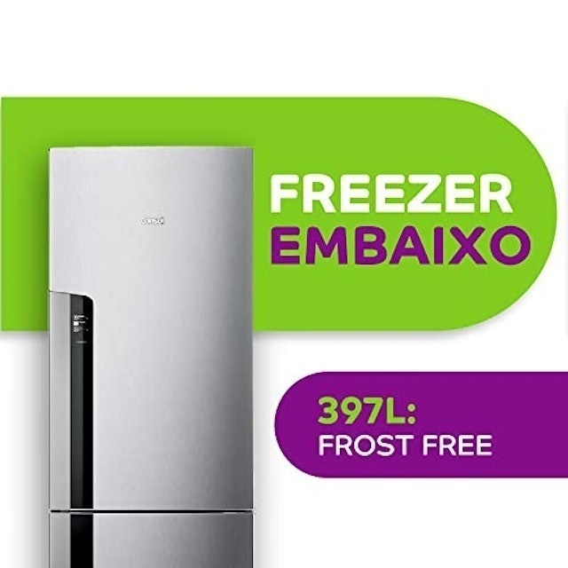 Geladeira Consul Frost Free Duplex 397 L Evox 4