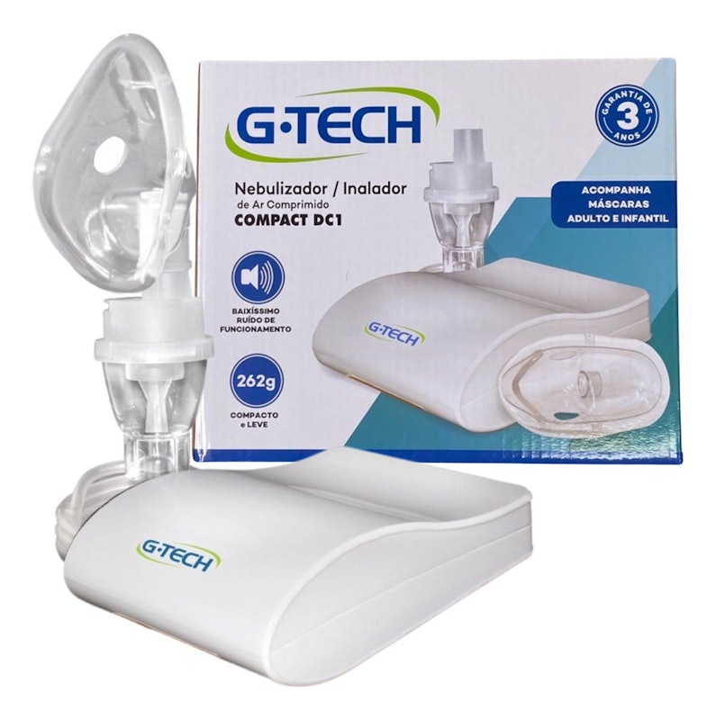 Inalador e Nebulizador Compact DC1 4