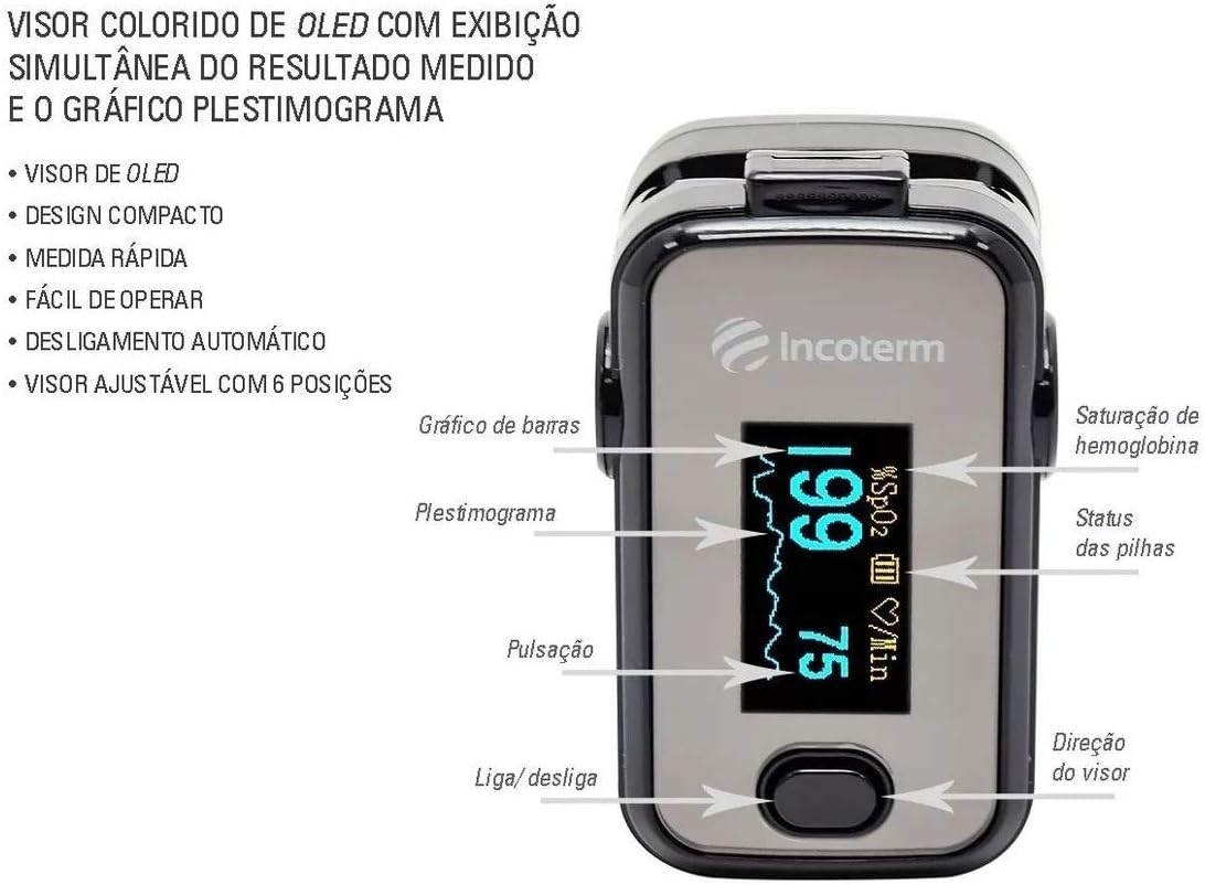Oxímetro de Pulso Portátil 4