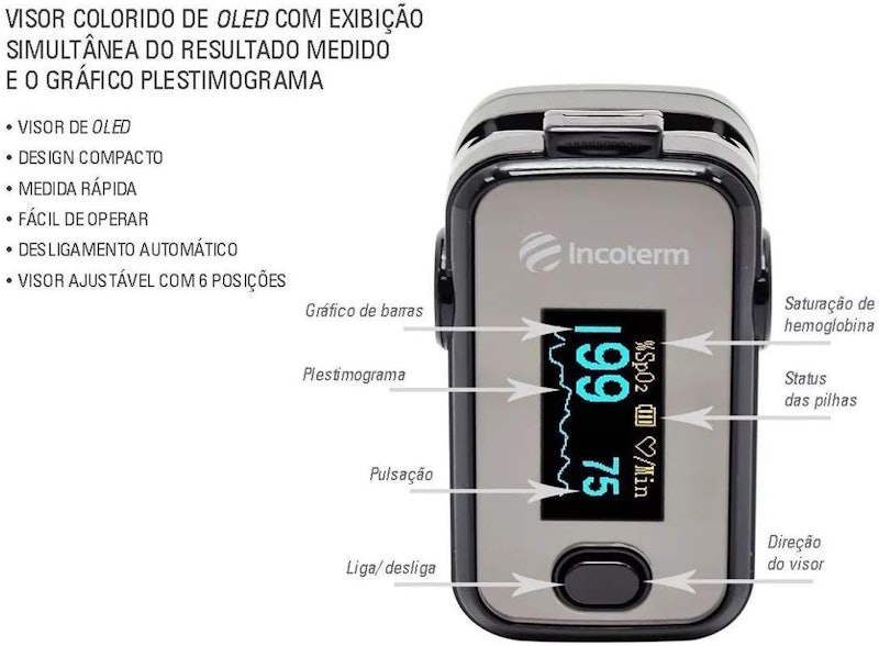 Oxímetro de Pulso Portátil 4