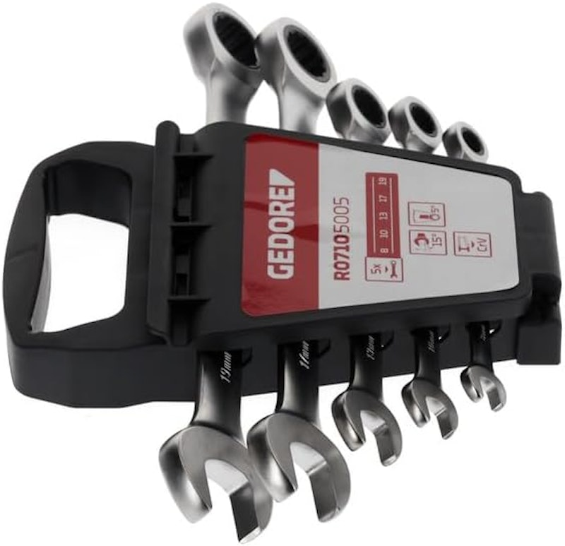 Jogo de Chaves Combinadas com Catraca 5 Peças Gedore Red 4