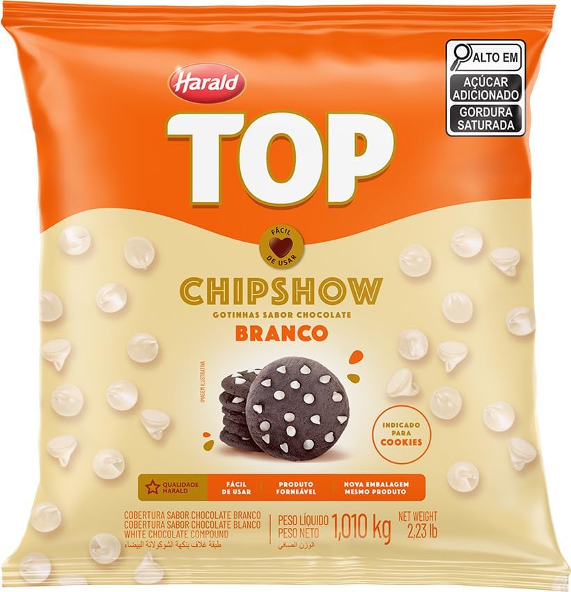 Chipshow TOP Sabor Chocolate Branco 1