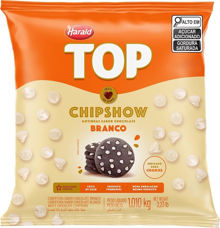 Chipshow TOP Sabor Chocolate Branco 1