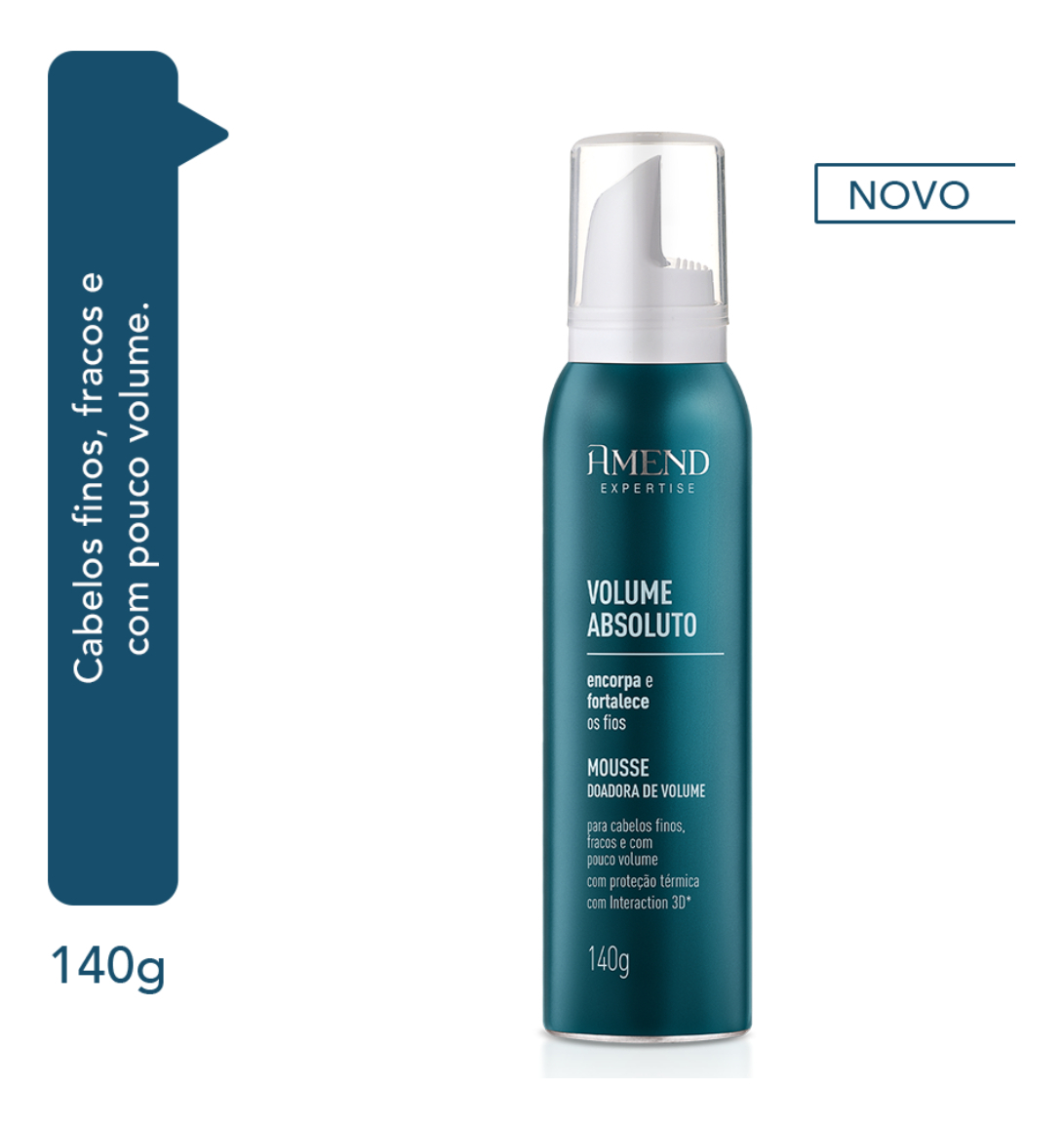Mousse Doadora de Volume Amend Expertise Volume Absoluto 2