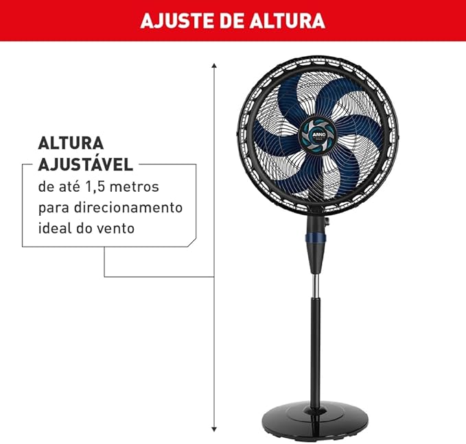 Ventilador Arno Xtreme Force Breeze Coluna 5