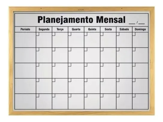 Quadro Branco de Planejamento 1
