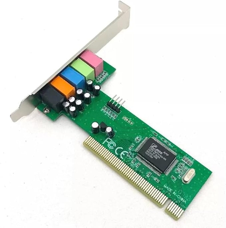 Placa de Som 5.1 Conexão Pci 1051 Leadership 1