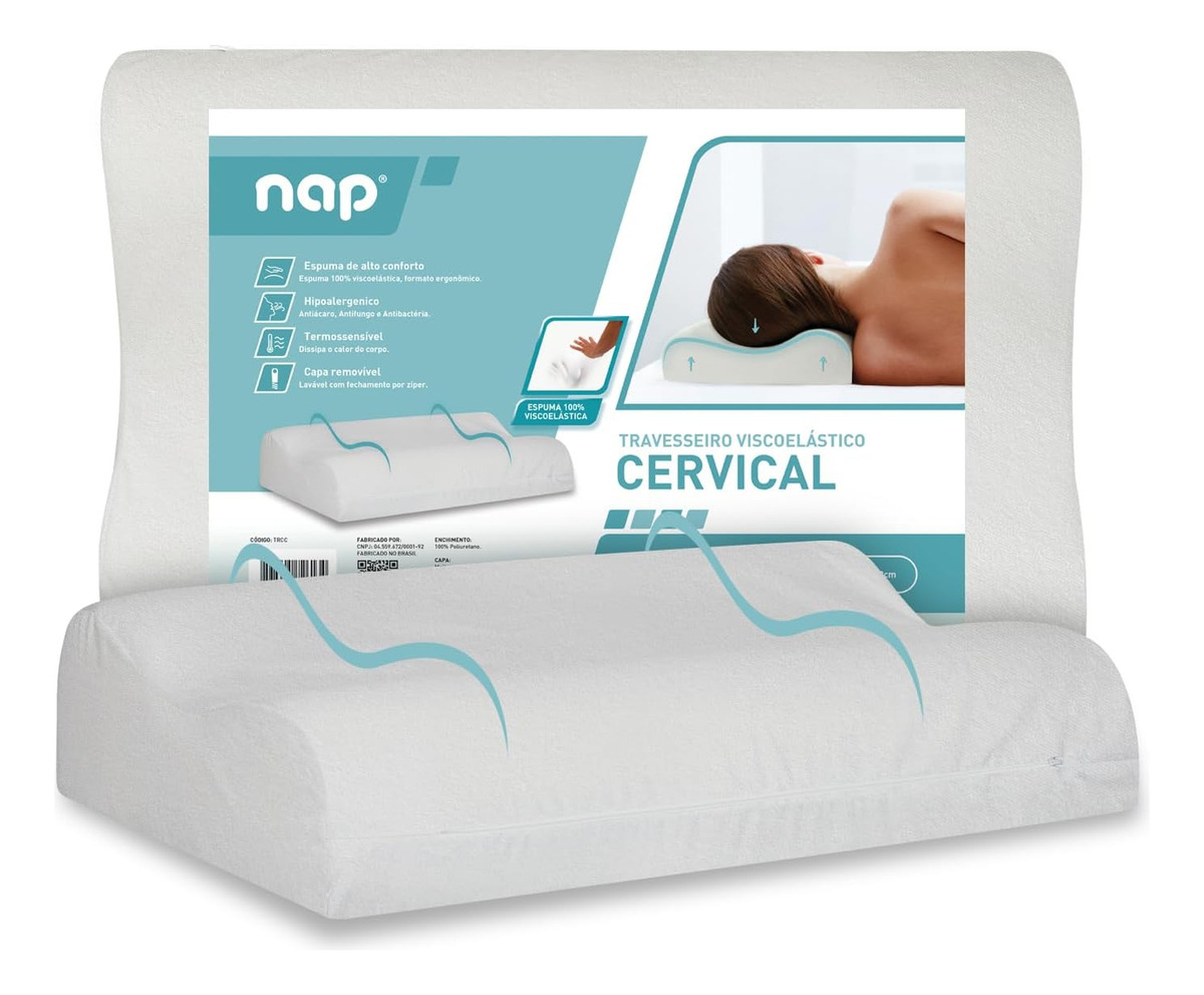 Travesseiro Comfort Cervical 4