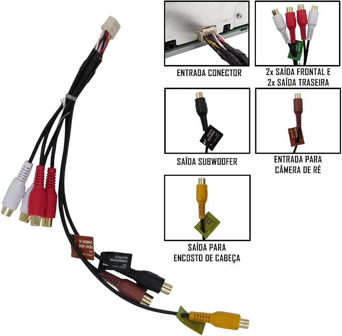 Multimídia Receiver 6.8” 4