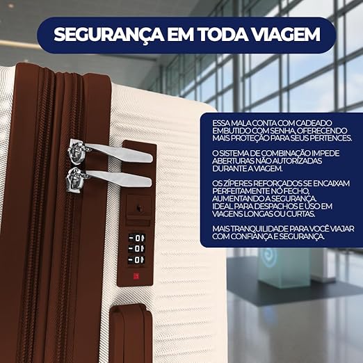 Mala de Bordo 10 kg Bagagem de Mão Expansivel 3