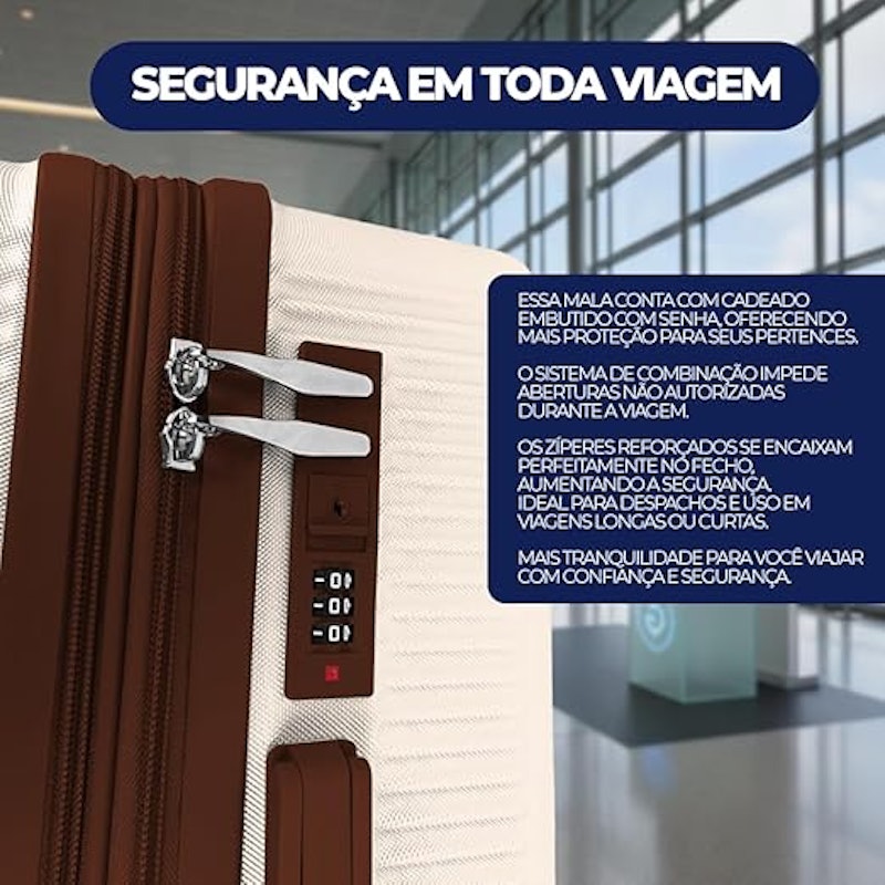 Mala de Bordo 10 kg Bagagem de Mão Expansivel 3