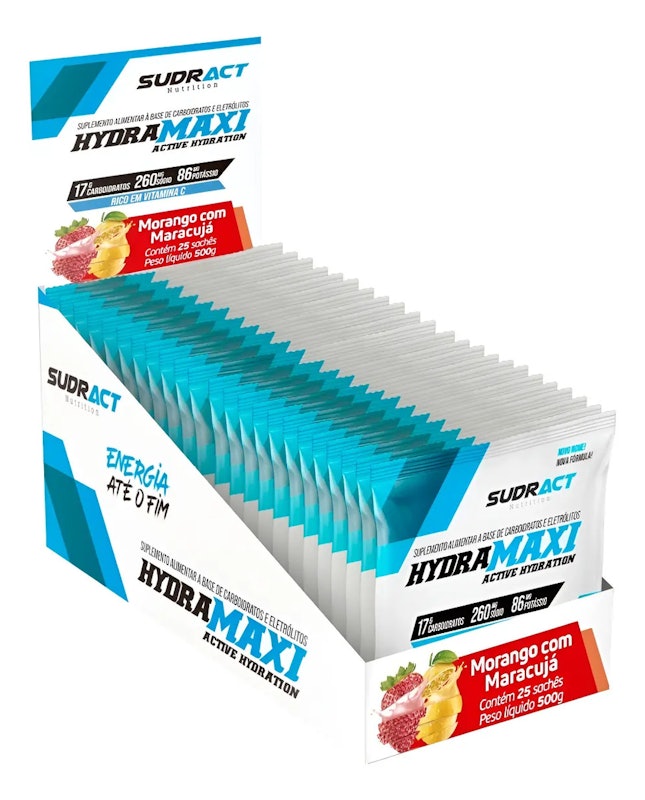 Hydramaxi 25 Sachês Sudract Nutrition 1