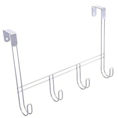 Cabide para Porta com 4 Ganchos