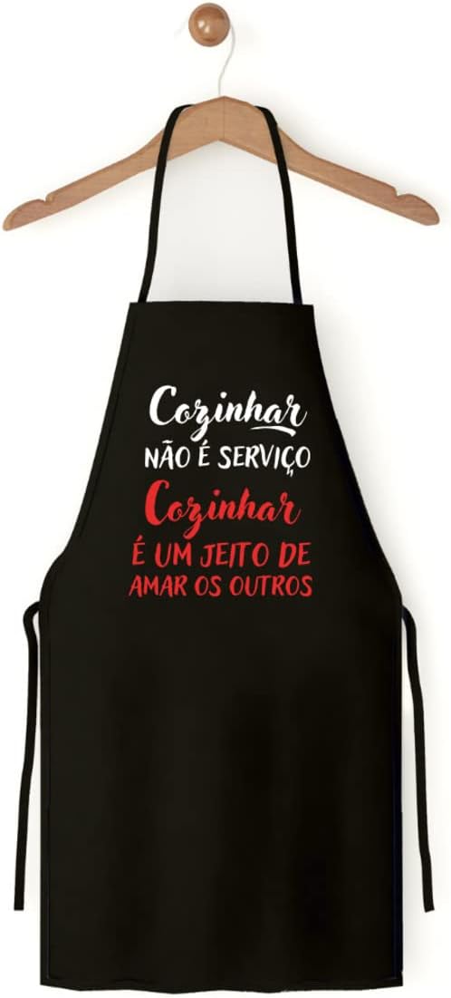 Avental de Cozinha Cozinhar Não É Serviço 2