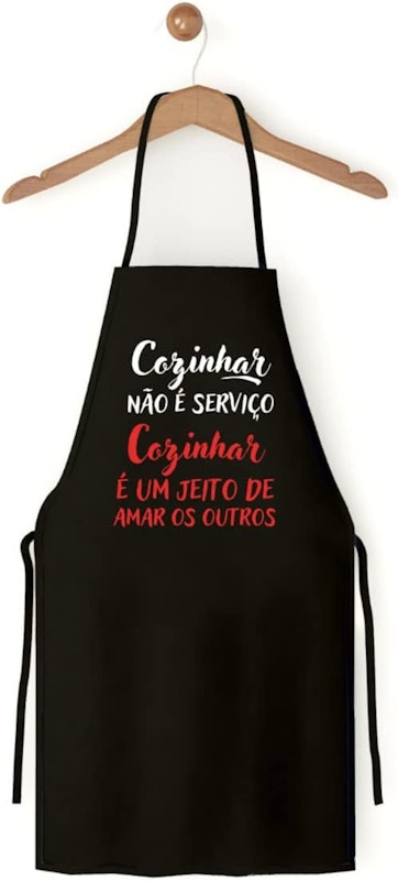 Avental de Cozinha Cozinhar Não É Serviço 2