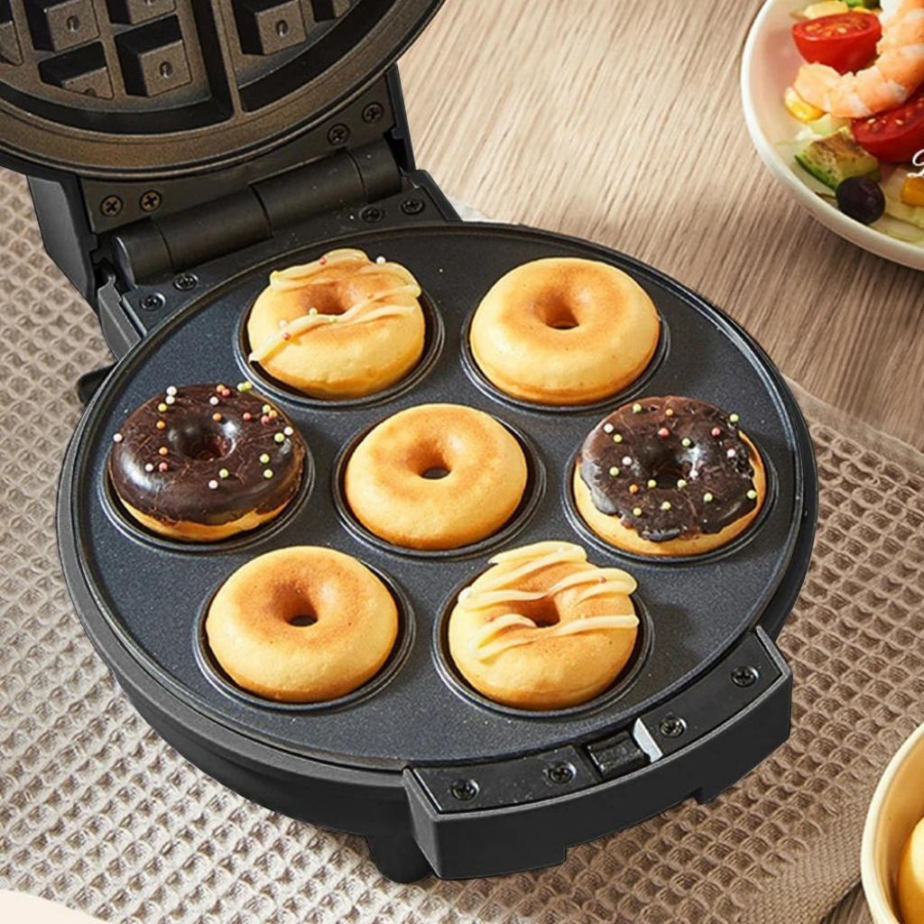 Máquina de Donuts 3 em 1: Waffles, Donuts e Bolinhos (110 V) 5