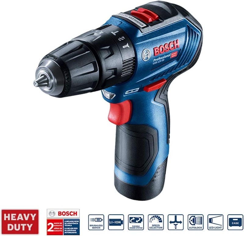 Parafusadeira Furadeira GSB 12V-30 3