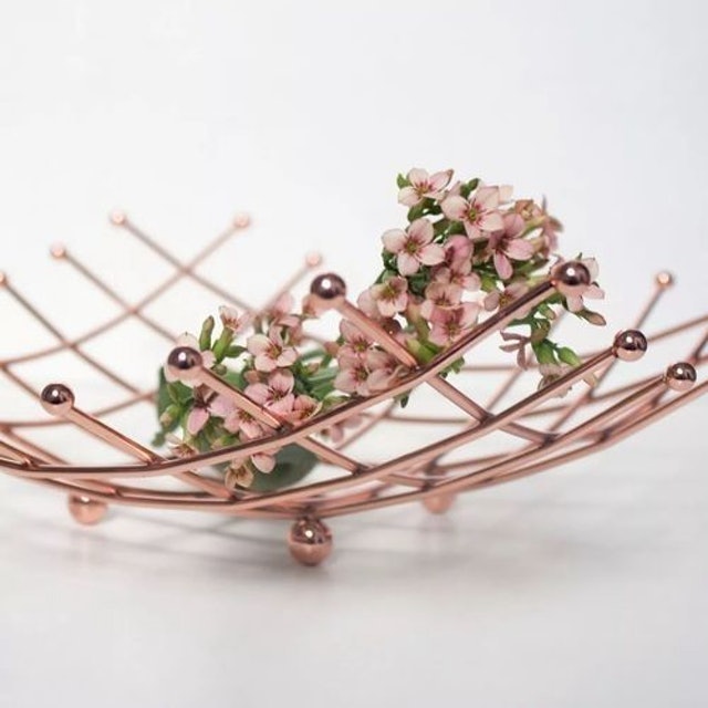 Fruteira Rosé Gold 2