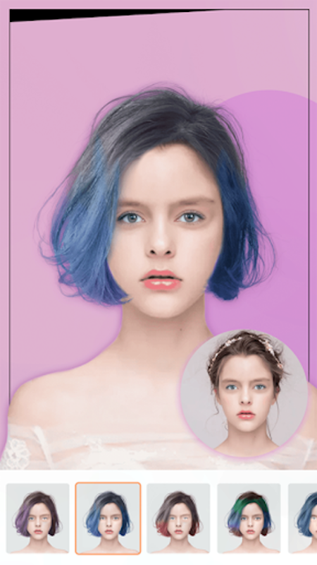 Simulação de Penteado 3