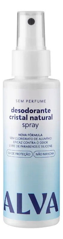 Desodorante Spray Cristal Natural sem Perfume Vegano 1