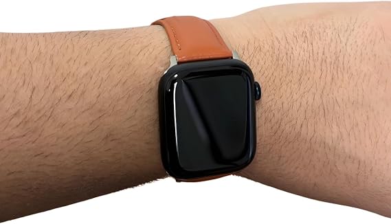 Pulseira Premium de Couro com Fecho Clássico Compatível com Apple Watch 5
