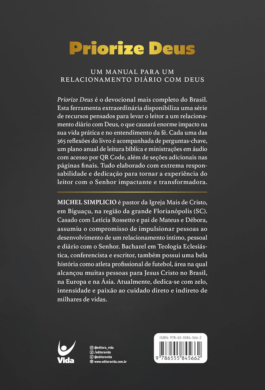Priorize Deus: Devocionais Diários para 365 Dias 2