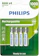 PHILLIPS Pilha Recarregável AAA 1.2V 1000 mAh 1