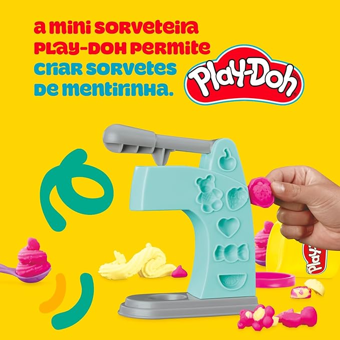 Mini Sorveteria Divertida Play Doh 5