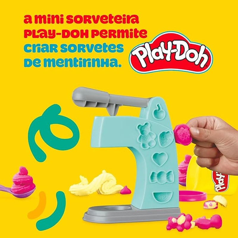 Mini Sorveteria Divertida Play Doh 5
