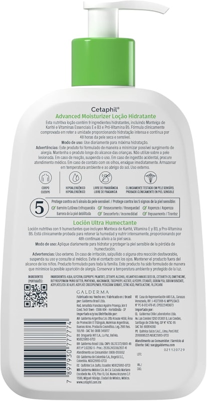 Advanced Moisturizer Loção Hidratante 3