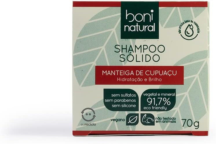 Shampoo Sólido Boni Natural Cupuaçu 2