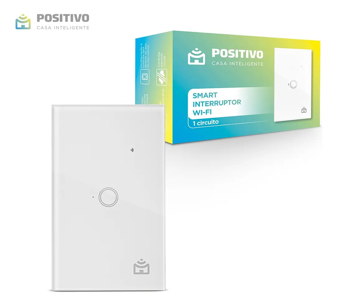 Smart Interruptor Wi-Fi Positivo Casa Inteligente 1