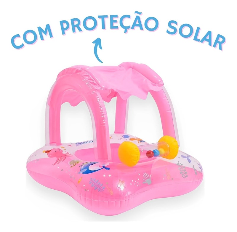 Boia Bote Infantil Bebê com Cobertura 5